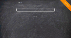 Desktop Screenshot of luli.be